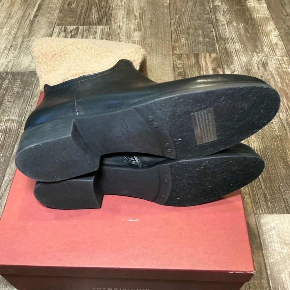 Torgeis Black and Tan Women's Boots